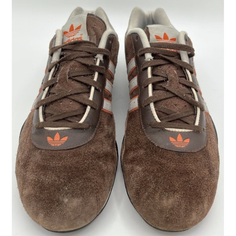 Adidas Adi Racer Low Goodyear Driving Racing Casual Sneaker Brown Men’s Size 9 - Picture 2 of 11
